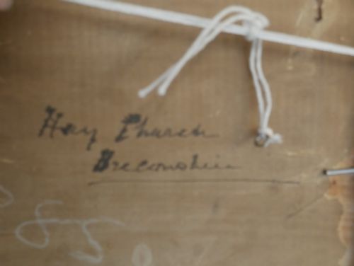 SMALL HORSE PAINTING 1929 - ADDITIONAL PHOTO 1