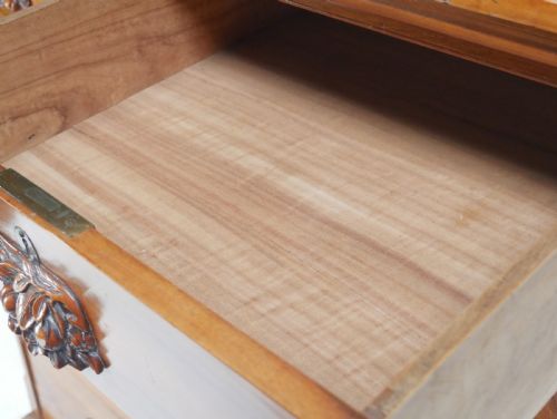 LARGE CAMPAIGN TALLBOY CHEST - ADDITIONAL PHOTO 5