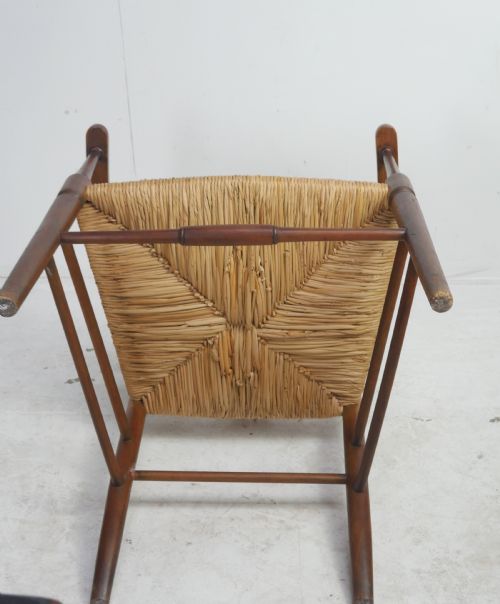 ARTS CRAFTS RUSH ARMCHAIR - ADDITIONAL PHOTO 3