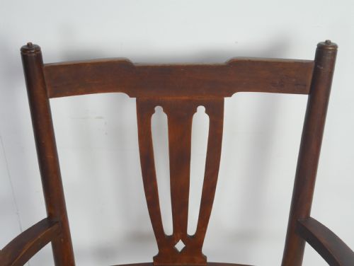 ARTS CRAFTS RUSH ARMCHAIR - ADDITIONAL PHOTO 6