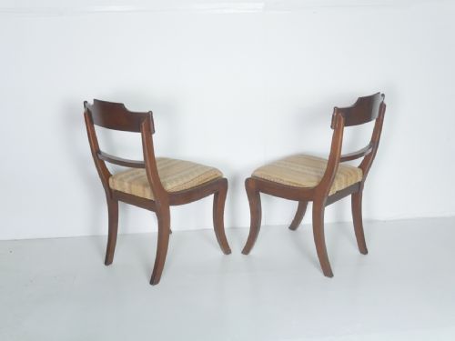 PAIR REGENCY CHAIRS - ADDITIONAL PHOTO 4
