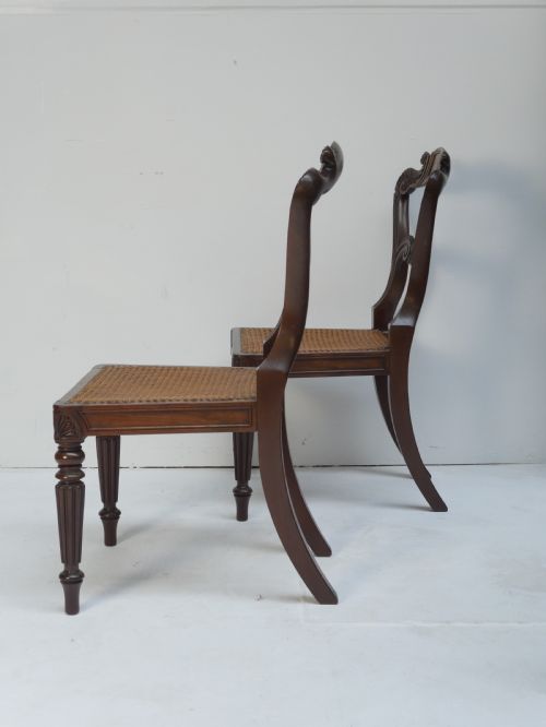 PAIR REGENCY GILLOWS CHAIRS - ADDITIONAL PHOTO 8