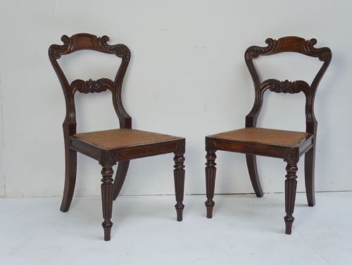 PAIR REGENCY GILLOWS CHAIRS - ADDITIONAL PHOTO 11