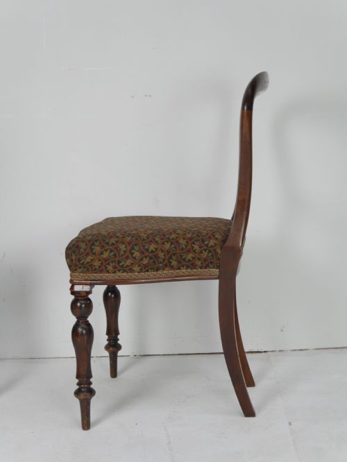 FINE PAIR ROSEWOOD CHAIRS - ADDITIONAL PHOTO 1