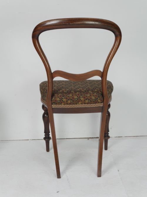 FINE PAIR ROSEWOOD CHAIRS - ADDITIONAL PHOTO 2