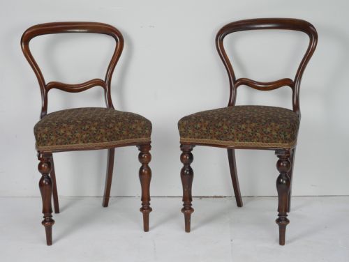 FINE PAIR ROSEWOOD CHAIRS - ADDITIONAL PHOTO 9