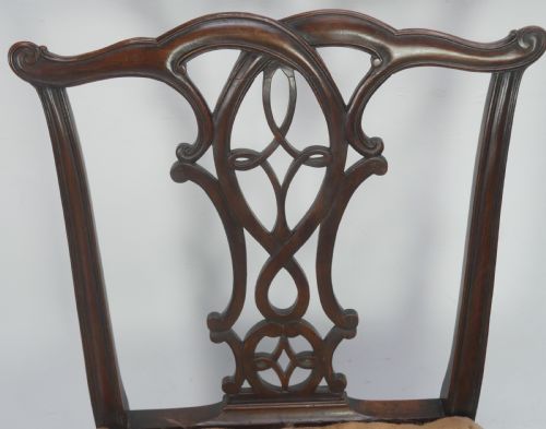 FINE SET 8 GEORGIAN CHAIRS - ADDITIONAL PHOTO 8