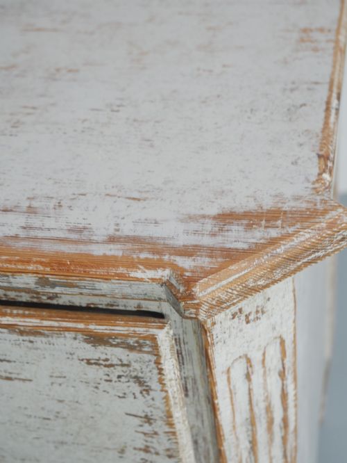 18THC PAINTED SWEDISH GUSTAVIAN CHEST OF DRAWERS - ADDITIONAL PHOTO 8