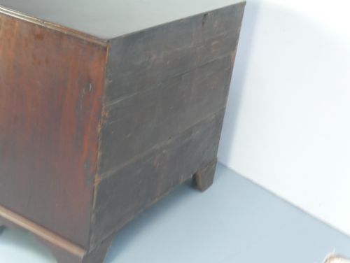 NEAT GEORGIAN CHEST OF DRAWERS - ADDITIONAL PHOTO 3
