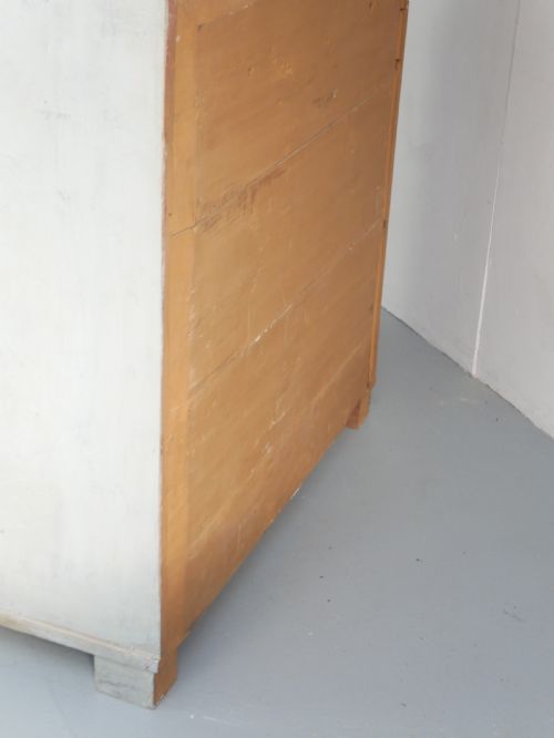 NEAT SWEDISH PAINTED BUREAU CABINET BOOKCASE - ADDITIONAL PHOTO 14