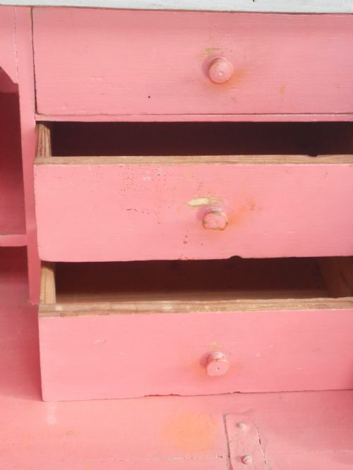 NEAT SWEDISH PAINTED BUREAU CABINET BOOKCASE - ADDITIONAL PHOTO 15