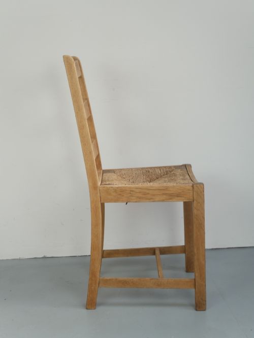 OAK CHAIR RUSH SEAT - ADDITIONAL PHOTO 1
