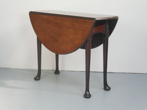 SMALL GEORGIAN DROP FLAP TABLE - ADDITIONAL PHOTO 4