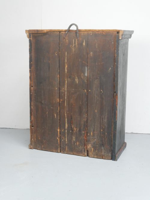 SWEDISH PAINTED WALL CUPBOARD - ADDITIONAL PHOTO 5