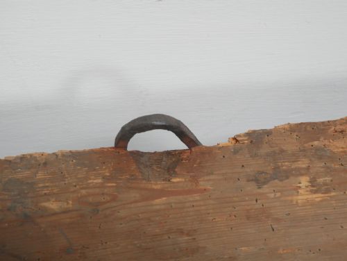 SWEDISH PAINTED WALL CUPBOARD - ADDITIONAL PHOTO 7