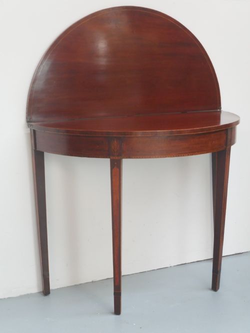 SCOTTISH GEORGIAN TURN OVER SIDE TABLE - ADDITIONAL PHOTO 4