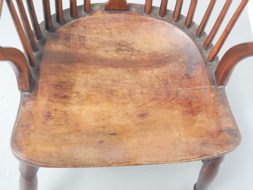 YEW WINDSOR ARMCHAIR - ADDITIONAL PHOTO 8