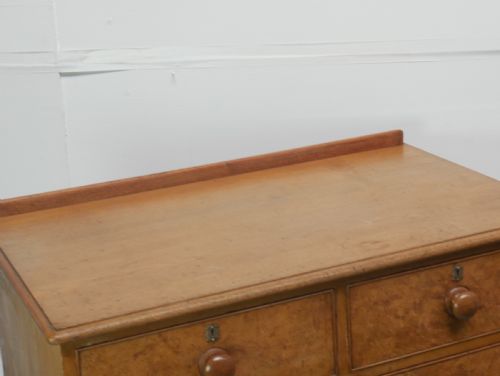 BURR ASH CHEST OF DRAWERS - ADDITIONAL PHOTO 2