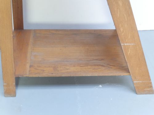 LARGE OAK LIBRARY LADDERS - ADDITIONAL PHOTO 6