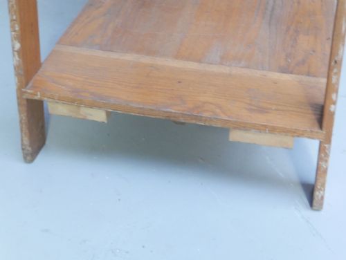 LARGE OAK LIBRARY LADDERS - ADDITIONAL PHOTO 8