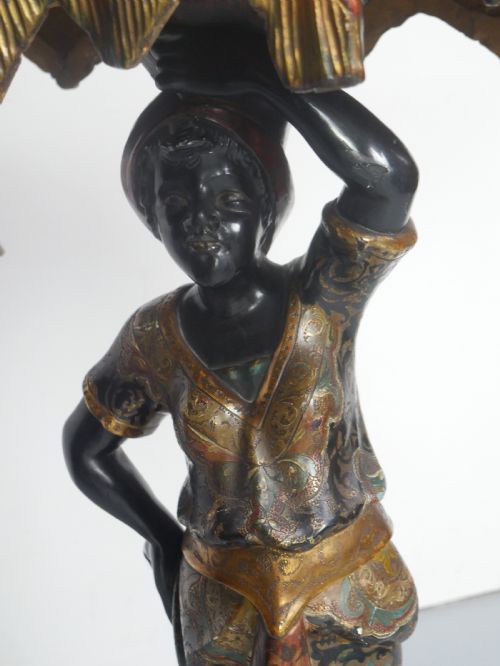 19TH CENTURY BLACKAMORE TABLE - ADDITIONAL PHOTO 12