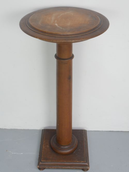 19TH CENTURY PEDESTAL - ADDITIONAL PHOTO 1