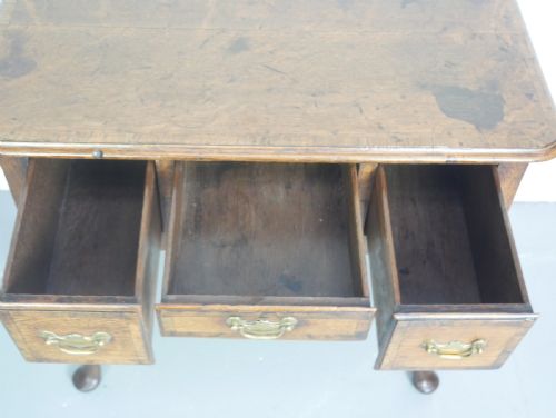 GEORGIAN OAK LOWBOY SIDE TABLE - ADDITIONAL PHOTO 4