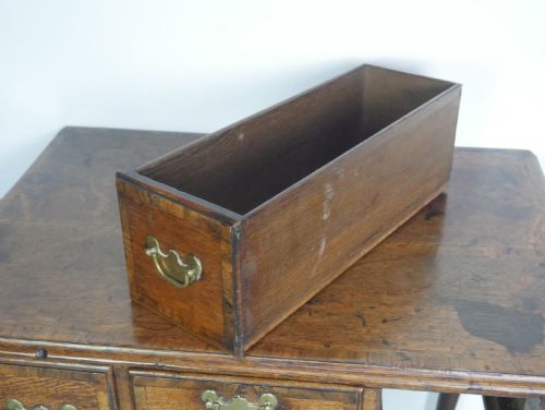 GEORGIAN OAK LOWBOY SIDE TABLE - ADDITIONAL PHOTO 6