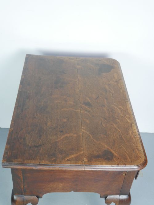 GEORGIAN OAK LOWBOY SIDE TABLE - ADDITIONAL PHOTO 11