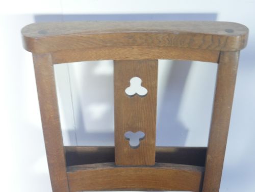 SET OF 12 OAK DINING KITCHEN CHAIRS - ADDITIONAL PHOTO 2