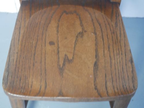 SET OF 12 OAK DINING KITCHEN CHAIRS - ADDITIONAL PHOTO 8