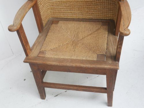 FULL SIZED OAK ORKNEY CHAIR - ADDITIONAL PHOTO 8