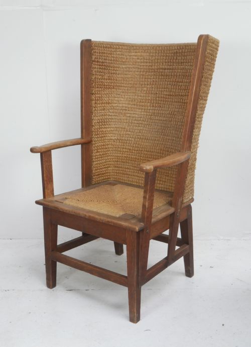 FULL SIZED OAK ORKNEY CHAIR - ADDITIONAL PHOTO 9