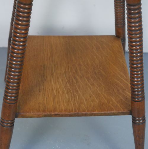 OAK SIDE TABLE BY GOODYER REGENT STREET - ADDITIONAL PHOTO 2