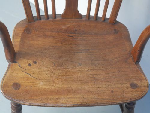 REGENCY FRUITWOOD WINDSOR ARMCHAIR - ADDITIONAL PHOTO 2