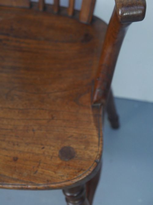 REGENCY FRUITWOOD WINDSOR ARMCHAIR - ADDITIONAL PHOTO 3