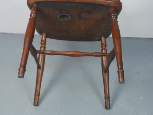 REGENCY FRUITWOOD WINDSOR ARMCHAIR - ADDITIONAL PHOTO 9