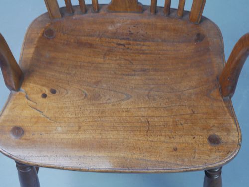 REGENCY FRUITWOOD WINDSOR ARMCHAIR - ADDITIONAL PHOTO 11
