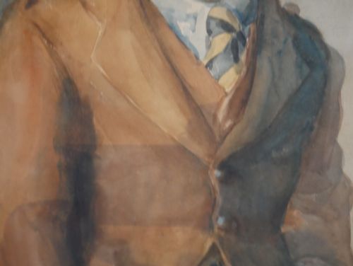 SCOTTISH WATERCOLOUR BOY IN A KILT - ADDITIONAL PHOTO 6