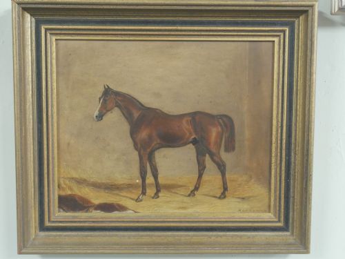 Neat 19th Century Horse Portrait