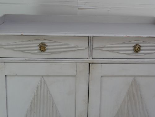 SCANDINAVIAN PAINTED CUPBOARD - ADDITIONAL PHOTO 2
