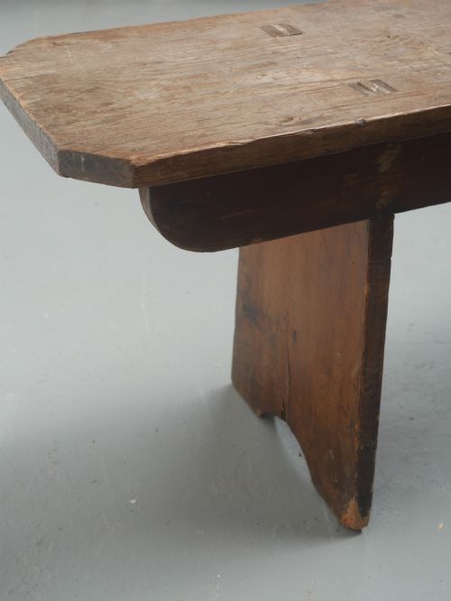 LONG PAIR PINE BENCHES - ADDITIONAL PHOTO 5