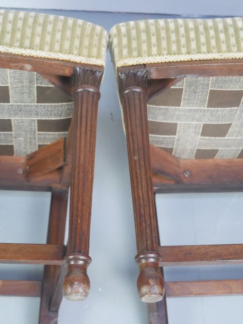 PAIR GEORGIAN CHAIRS - ADDITIONAL PHOTO 9