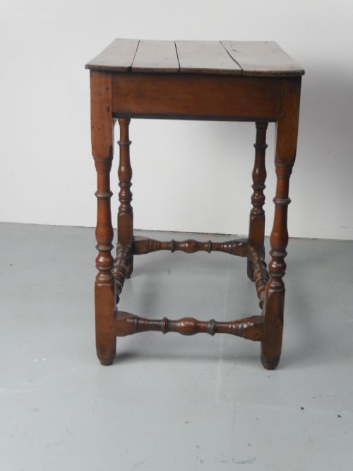 1700S FRUITWOOD SIDE TABLE - ADDITIONAL PHOTO 4