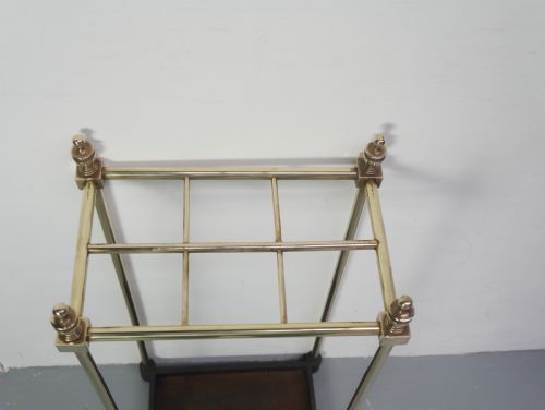 NEAT BRASS UMBRELLA STAND - ADDITIONAL PHOTO 1