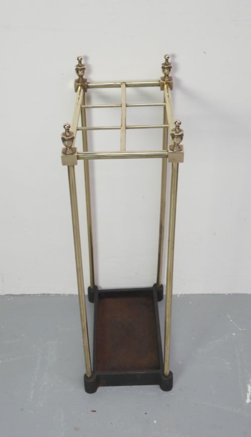 NEAT BRASS UMBRELLA STAND - ADDITIONAL PHOTO 4