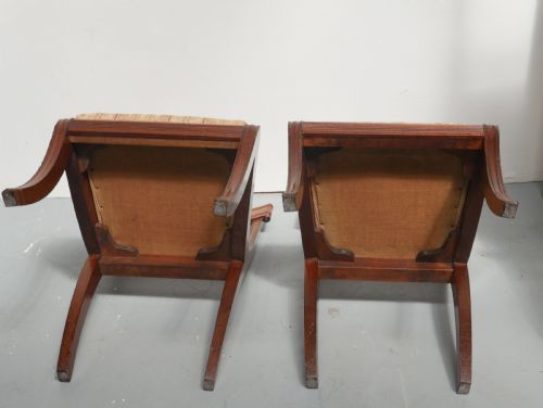 4 MATCHED REGENCY CHAIRS - ADDITIONAL PHOTO 7