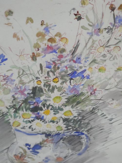 PAINTING VASE OF SUMMER FLOWER - ADDITIONAL PHOTO 6