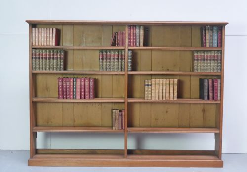 LARGE OAK BOOKCASE
