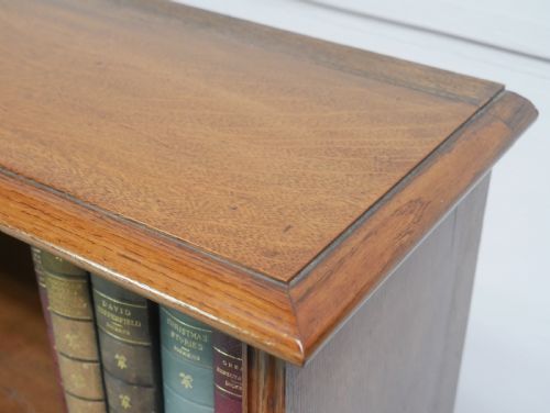 LARGE OAK BOOKCASE - ADDITIONAL PHOTO 3
